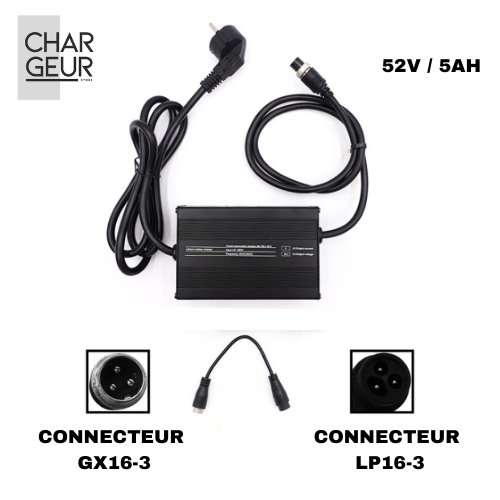 Chargeur rapide pour trottinette électrique Dualtron Aminia