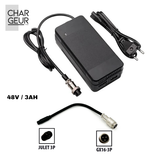 Chargeur rapide pour trottinette électrique Vsett 8 Apex