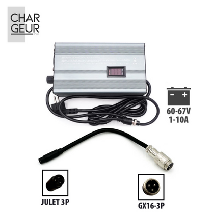 Chargeur rapide pour trottinette électrique Vsett 10 Apex