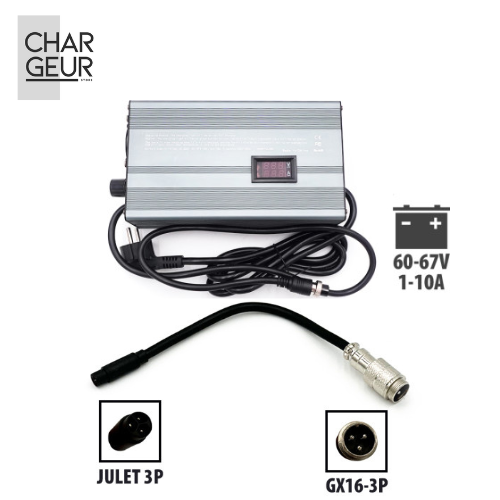 Chargeur rapide pour trottinette électrique Vsett 10 Apex